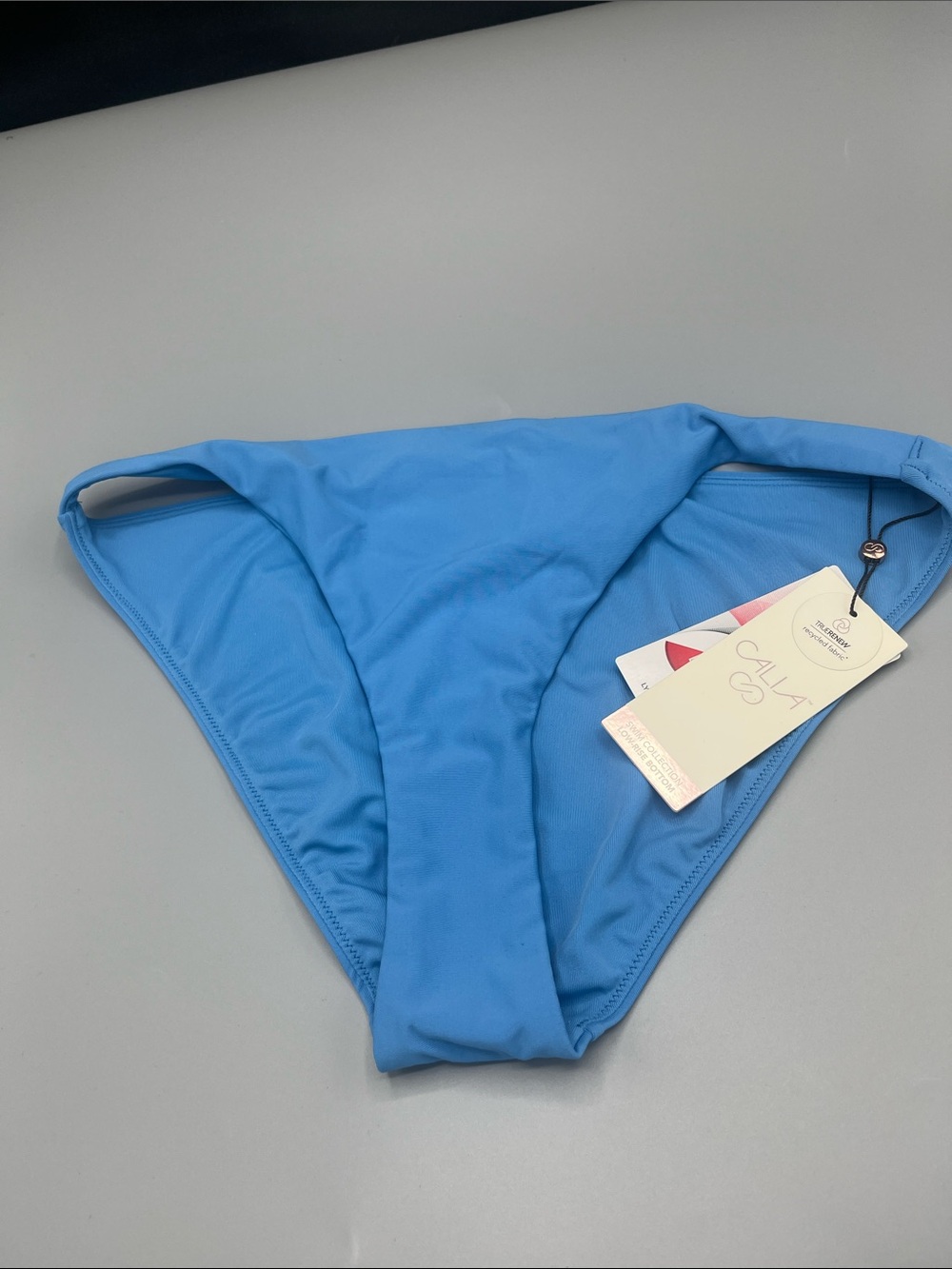 Calia Swim Low Rise Bikini Bottoms Blue size medium